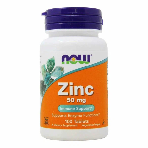 Zinc gluconate 50 mg 100 tab Now